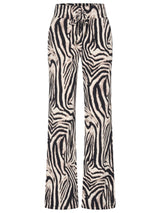 mi piace travel straight broek 202089 zebra print
