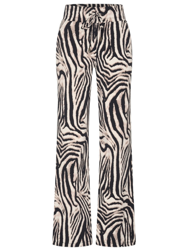 mi piace travel straight broek 202089 zebra print
