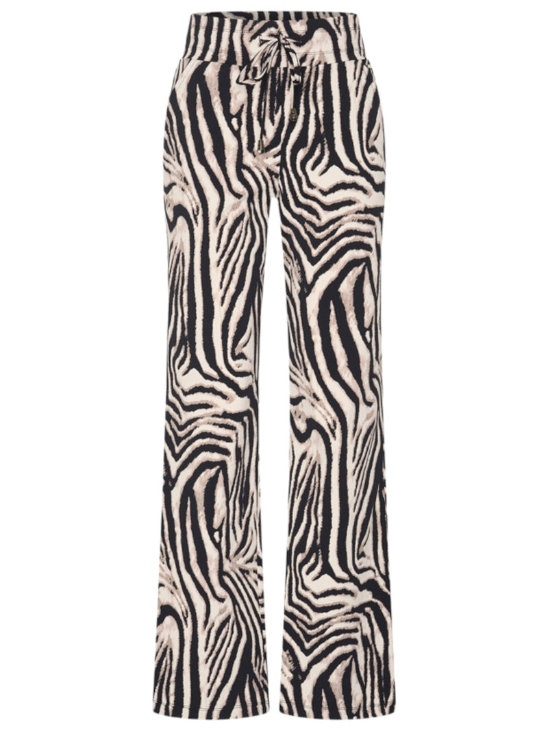 mi piace travel straight broek 202089 zebra print
