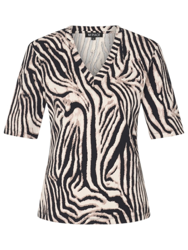 mi piace travel top 202271 zebra print