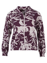 enjoy womenswear bomber jack bloemen print 183134 port