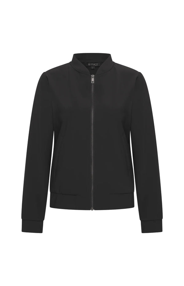 mi piace bonded travel bomber jack 202636 black