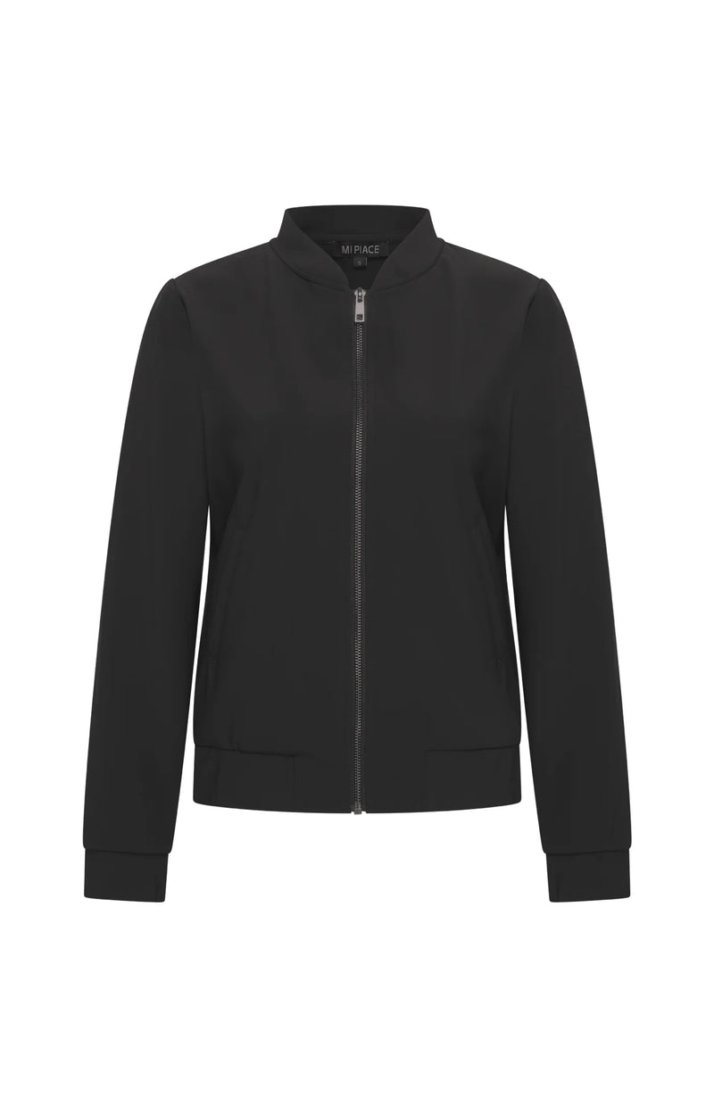 mi piace bonded travel bomber jack 202636 black
