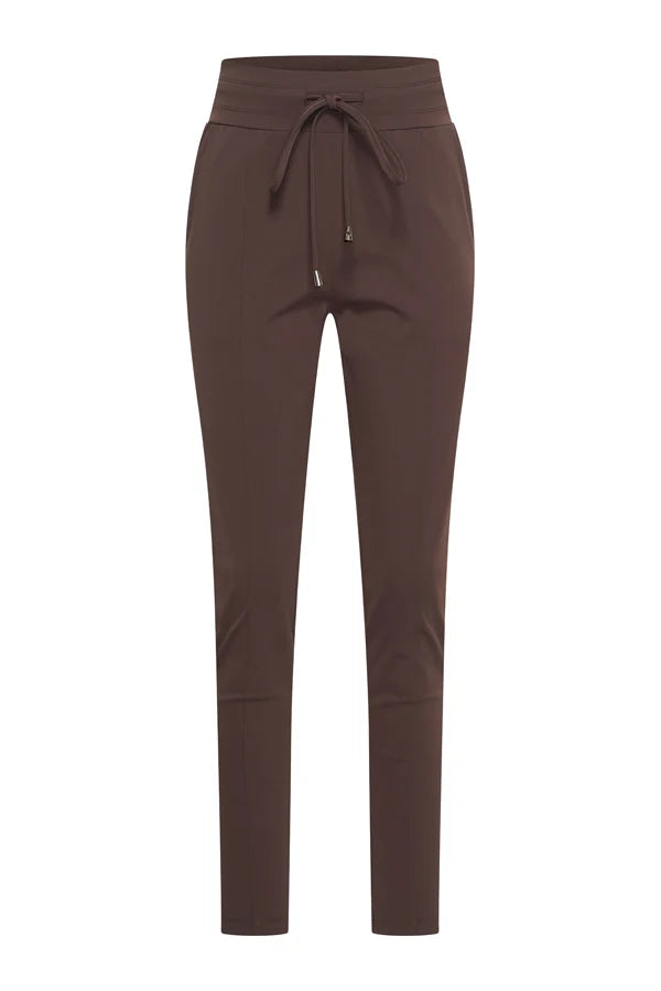 mi piace bonded broek 202632 espresso