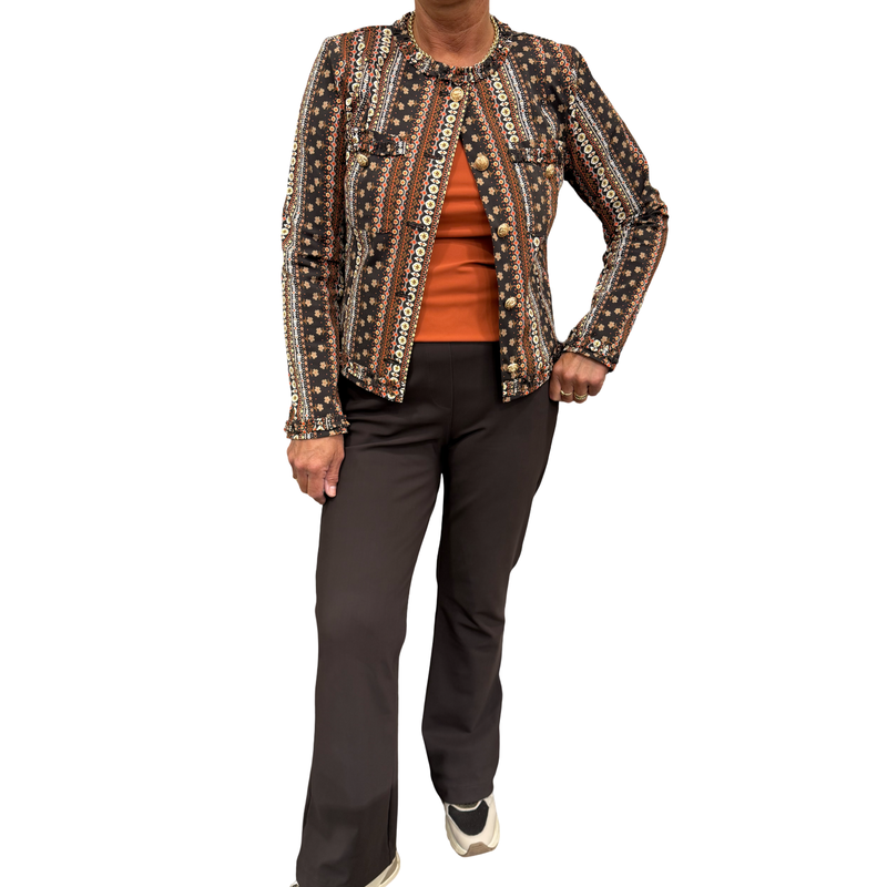 mi piace jacket 202662 boho print