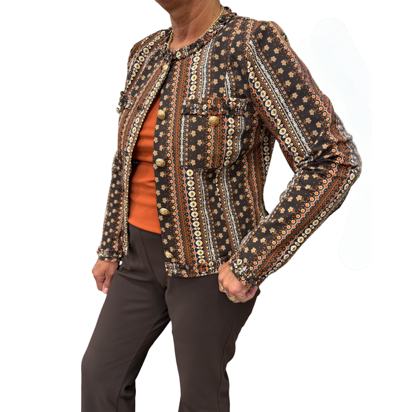 mi piace boho print jacket 202662