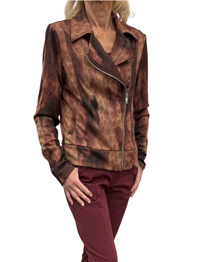 mi piace Jack Faded Leopard 202738 burgundy