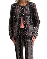 mi piace jacket b=202662 boho print zwart