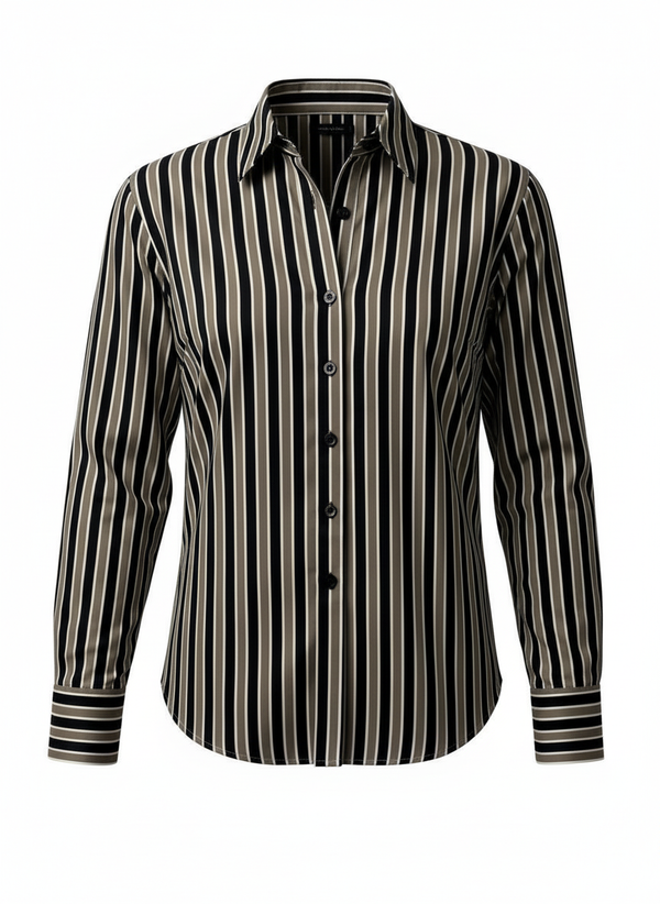 mi piace blouse 202711 stripe print