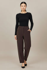 mi piace heavy travel broek balloon espresso