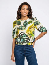 NED-Top Capro 1/2 SS Arcadia Aqua Jungle Mirage