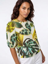 NED-Top Capro 1/2 SS Arcadia Aqua Jungle Mirage