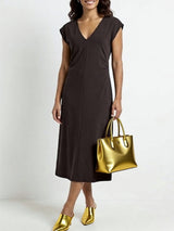lady day dress doris darkbrown