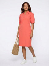 Mi Piace-Travel Jurk Polo 202605-Coral