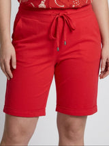 mi piace travel short 202423 red