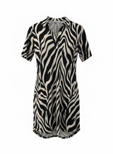 angelle milan jurk zebra print 1467