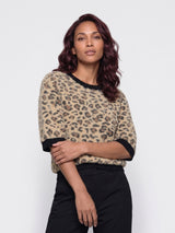 Lady Day-Sweater Lucia-Multi Color (Luipaard print)