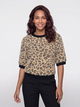 Lady Day-Sweater Lucia-Multi Color (Luipaard print)