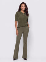 lady day travel broek poppy deep forest