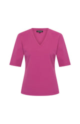 mi piace top v-hals 202271 magenta purple