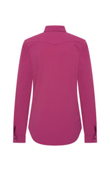 Mi Piace-Blouse Bow 202709-Magenta Purple