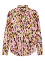 mi piace blouse met strik 202709 argyles print