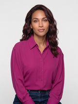 mi piace blouse oversized 202863 magenta purple