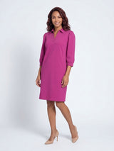 mi piace polo jurk 202918 magenta purple