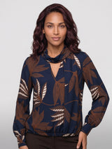 K-Design-Top Sjaaltje Met Print D307-154