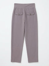 Mi Piace-Broek Slit Hem Heavy 202753-A-Winter Grey