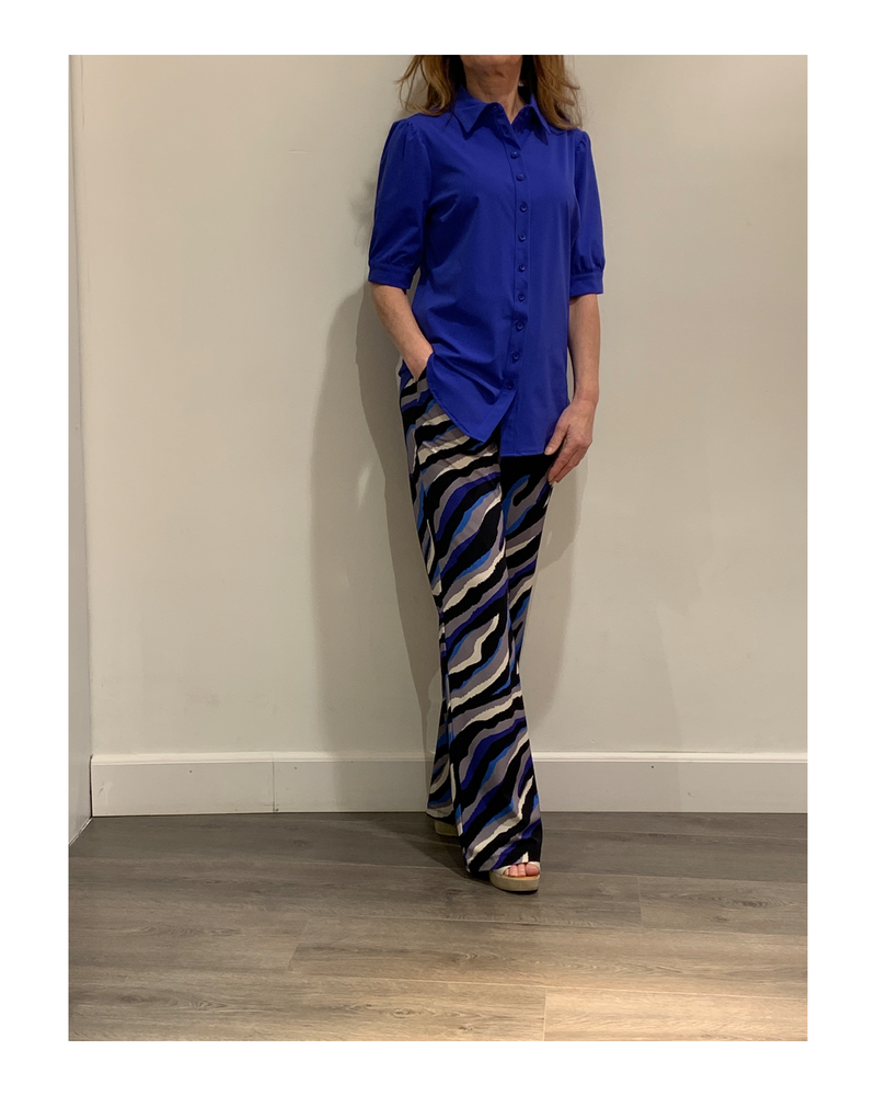 mi piace pofmouw blouse cobalt 202270