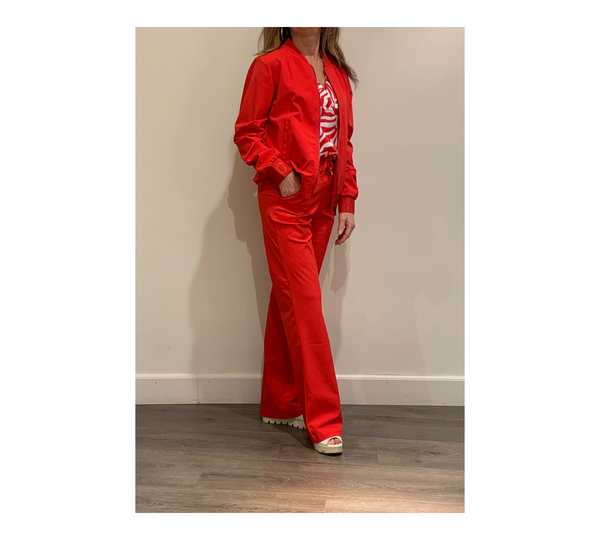 mi piace travelstof bomber jack 202250 red
