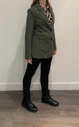 halflange blazer van mi piace deep depth