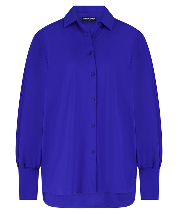 lady day blouse ilse cobalt blue