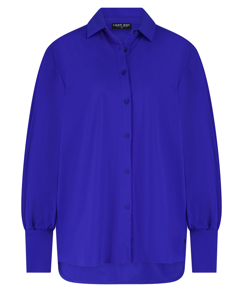 lady day blouse ilse cobalt blue
