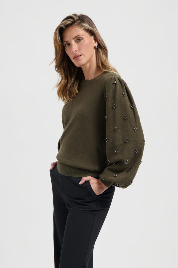 lady day sweater jolie dark olive