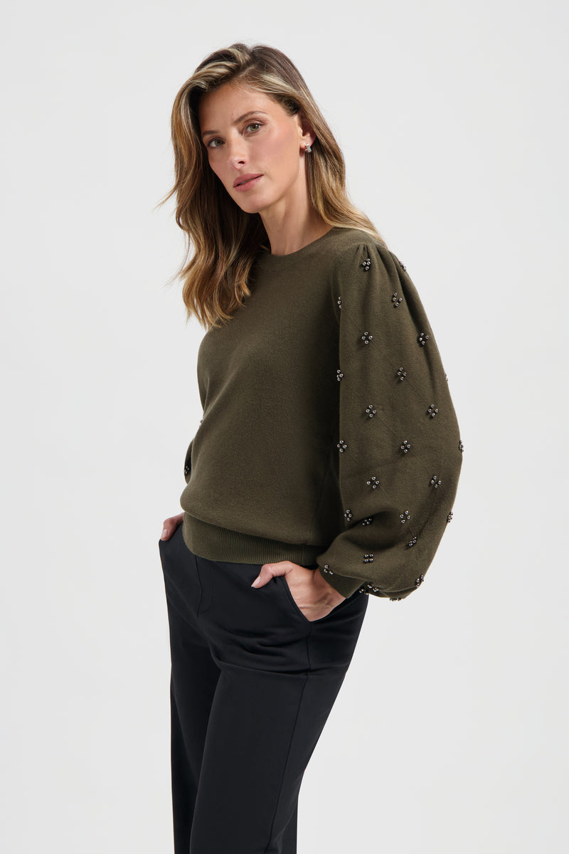 lady day sweater jolie dark olive