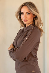 kimara meave blouse medina mist