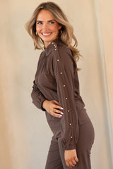 kimara travel blouse meave medina mist