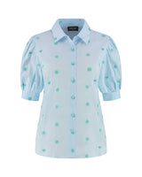 baby blauwe blouse kimmy lady day