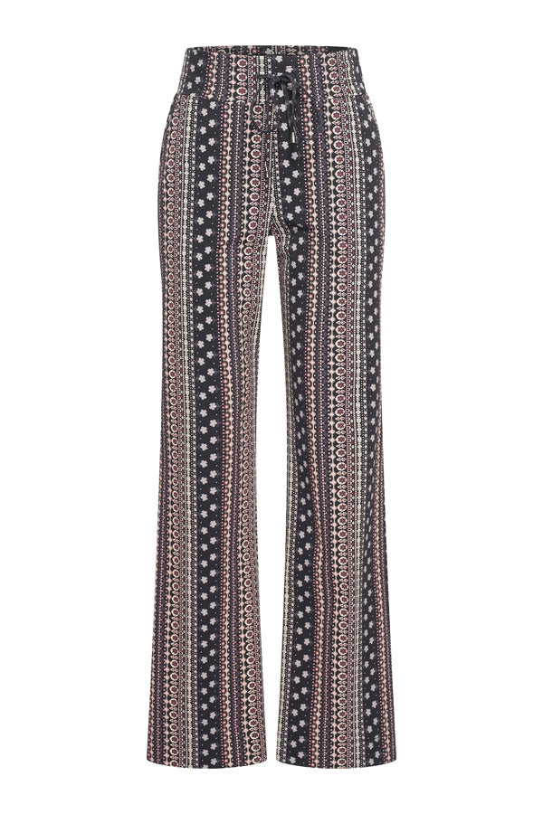 mi piace travel broek 202089 boho print black