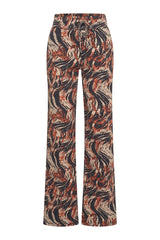 mi piace travel broek straight 202089 swirly print-rust