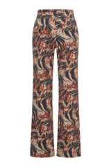 mi piace broek 202089 swirly print rust