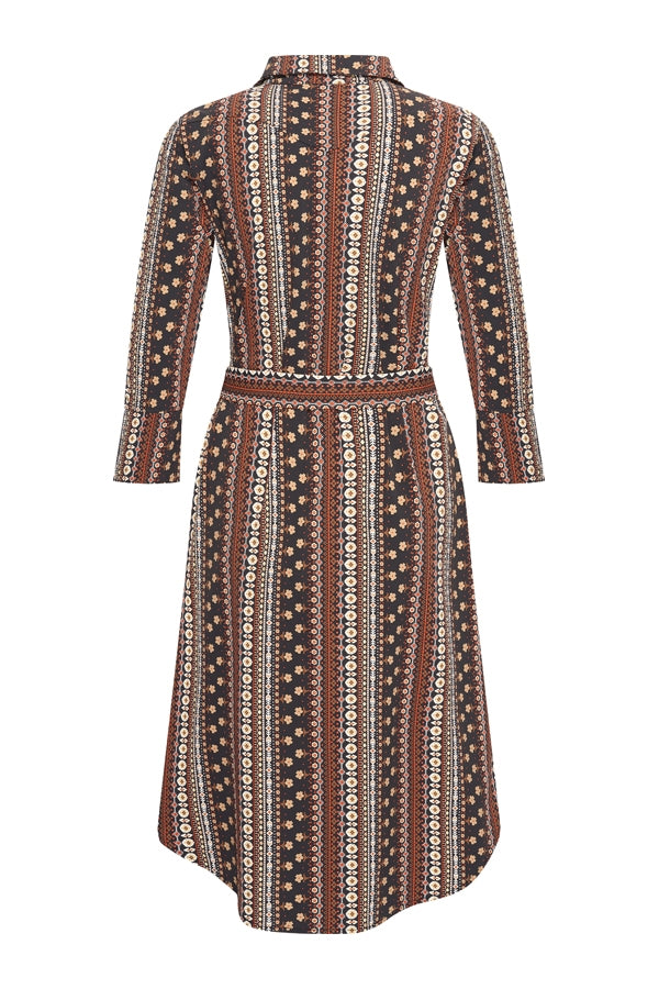 mi piace boho jurk 202092 espresso