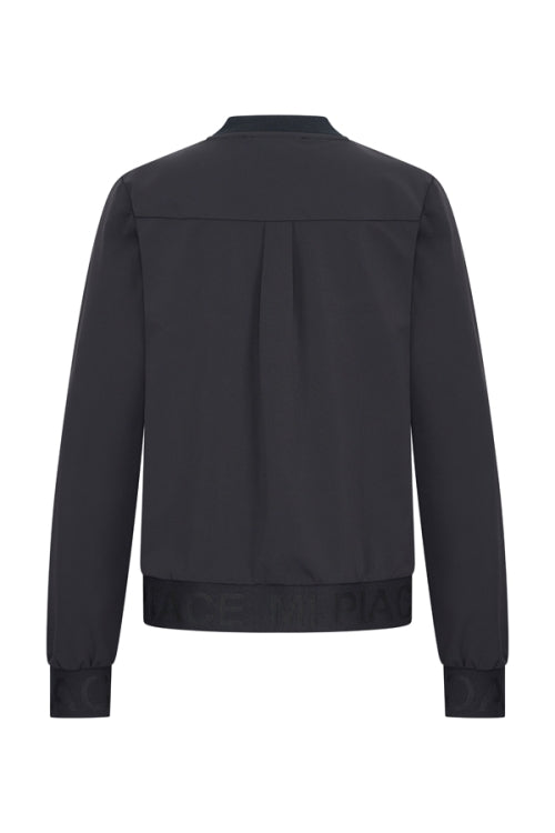 zwarte bomber jack mi piace