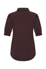 mi piace blouse puff 202270 espresso