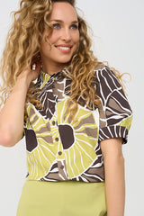 mi piace blouse korte pofmouw 202270 desert anemone print sweet pea