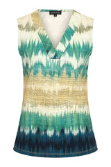 mi piace travel top 202425 ikat print pistachio