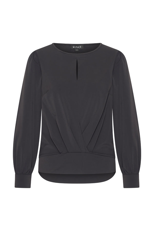 mi piace top knotted 202533 black