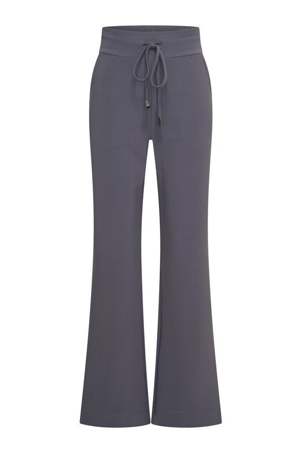 mi piace bonded travel straight broek 202631 dark grey
